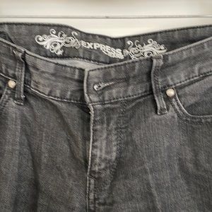 Express black jeans